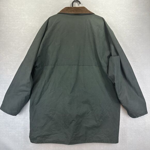 Vintage Smith & Wesson Jacket Mens XL Green Waxed Barn Field Coat 90s - Picture 10 of 16